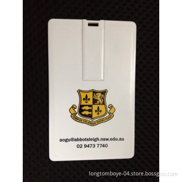 Custom Credit Card USB Flash Drive